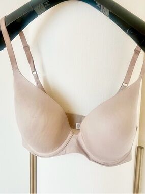 aerie Light Nude Real Sunnie Full Coverage Underwire T-Shirt Bra